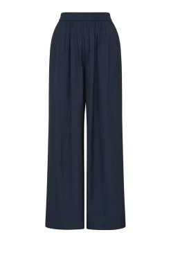 Kahlo Wide Leg Pant - Navy