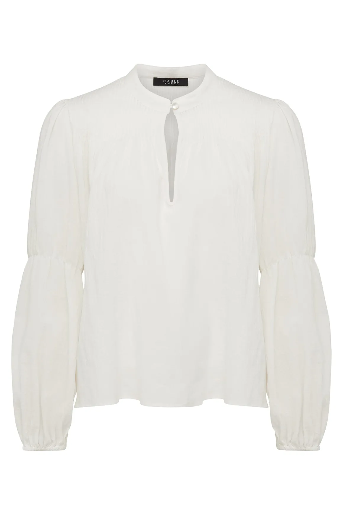 Marais Cotton Blouse - White