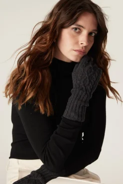 Merino Gloves - Charcoal