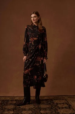 Pascal Shirt Dress - Floral Print
