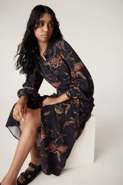 Pascal Shirt Dress - Floral Print