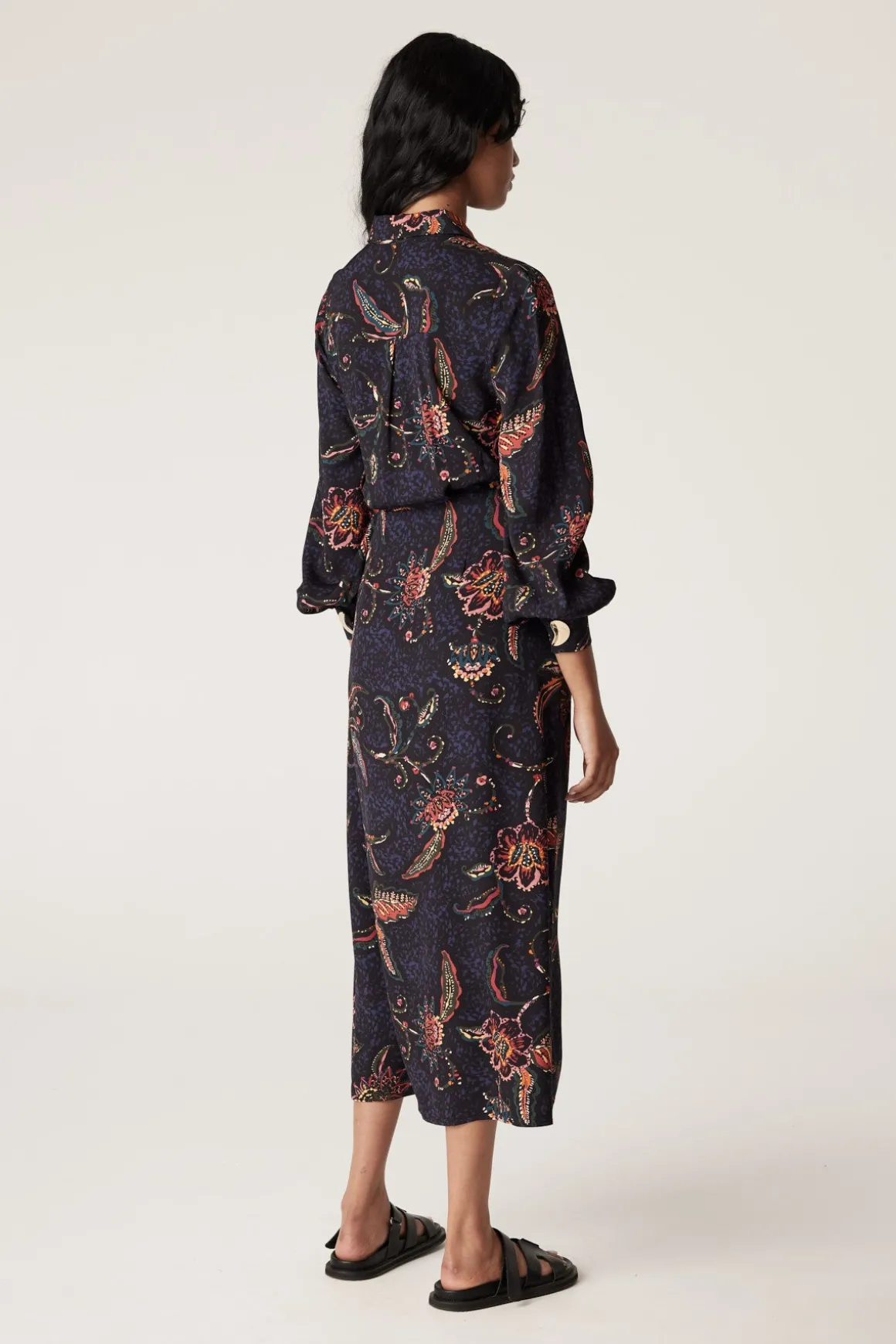 Pascal Shirt Dress - Floral Print