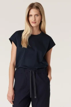 Pima Tee - Navy