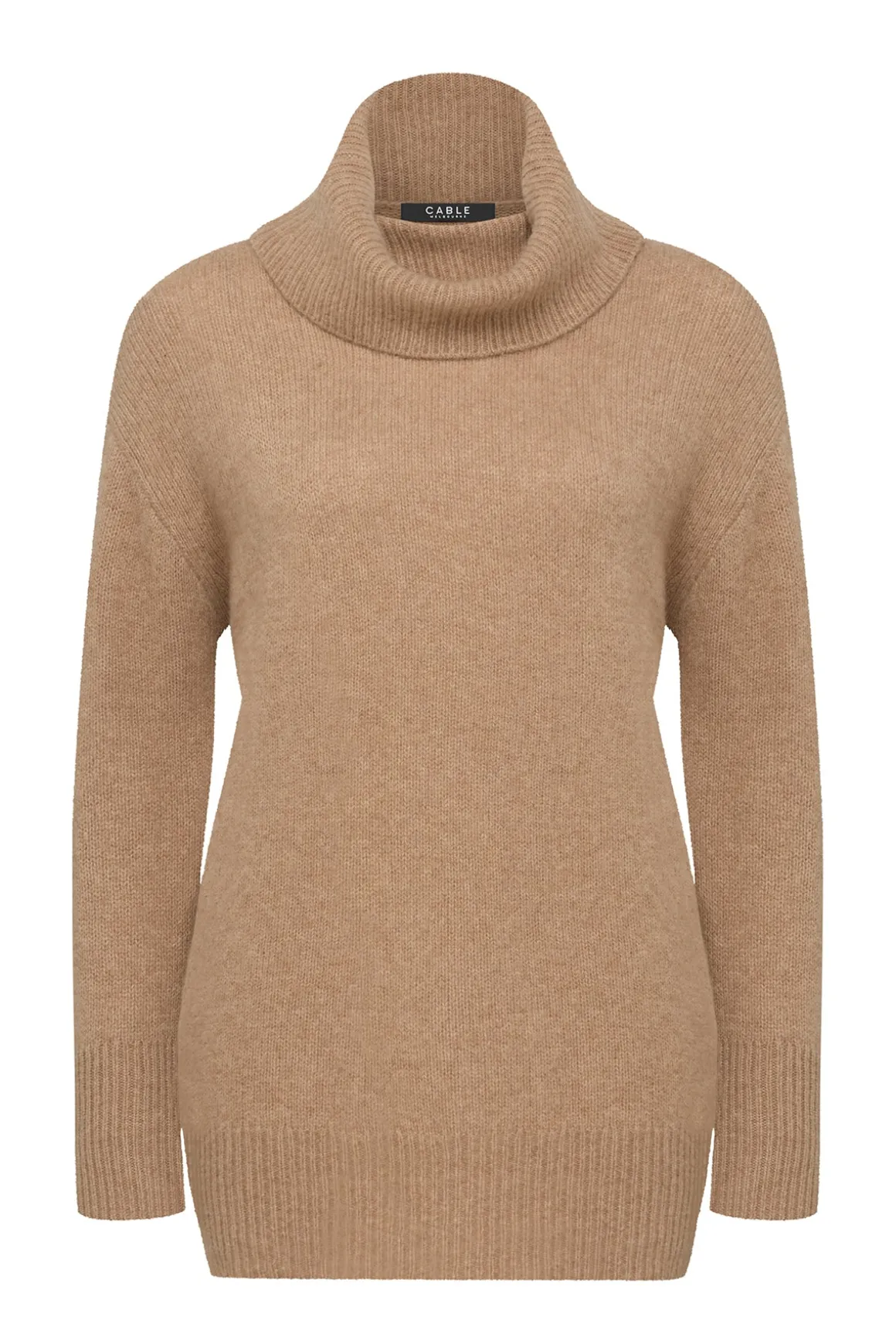 Pure Cashmere Weekend Jumper - Camel