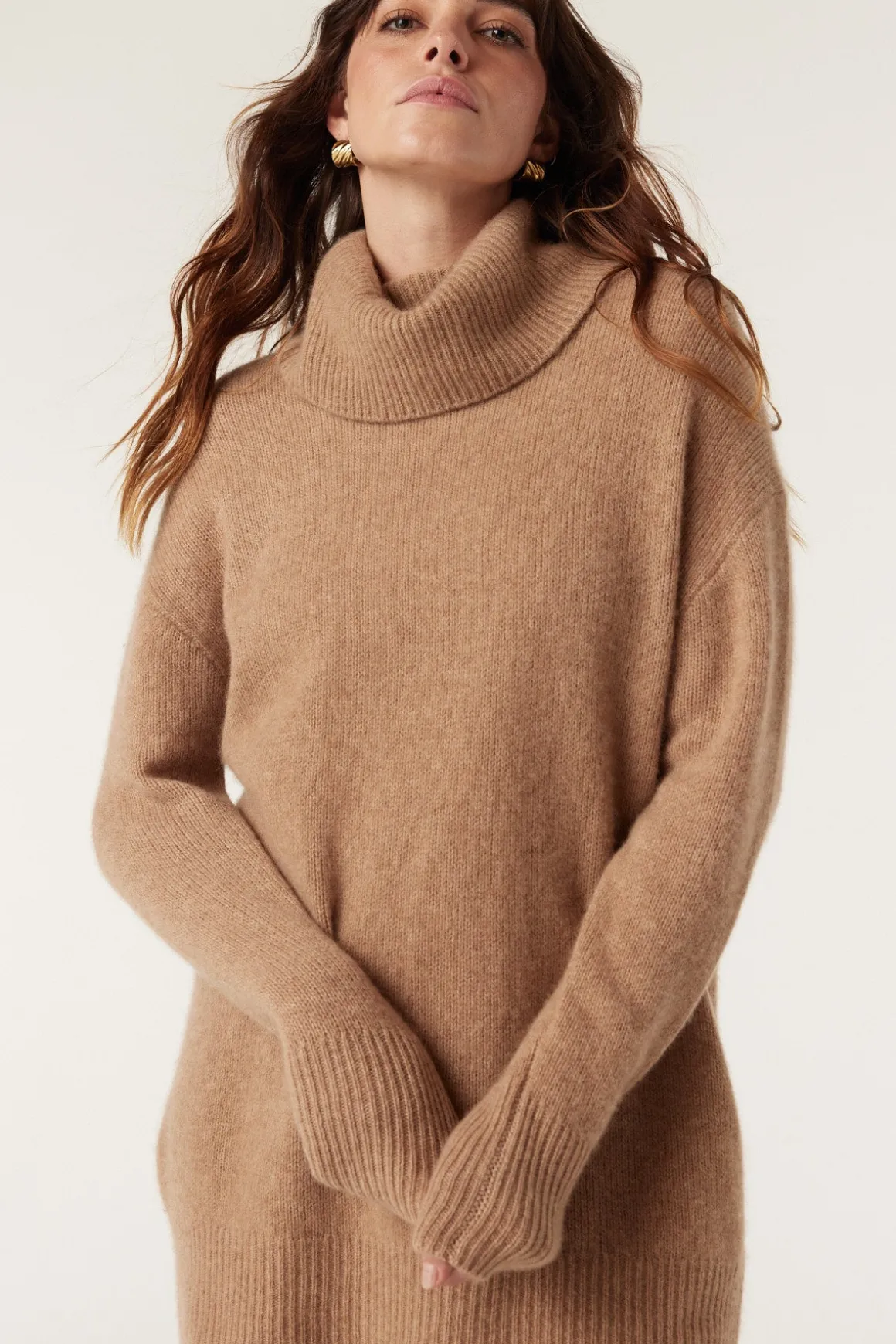 Pure Cashmere Weekend Jumper - Camel