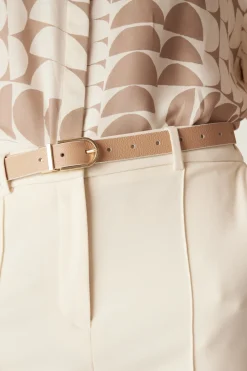 Reversible Belt - Ecru