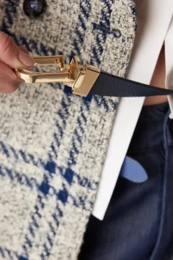 Reversible Belt - Navy