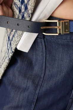 Reversible Belt - Navy