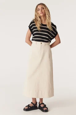 Samba Drill Skirt - Ecru