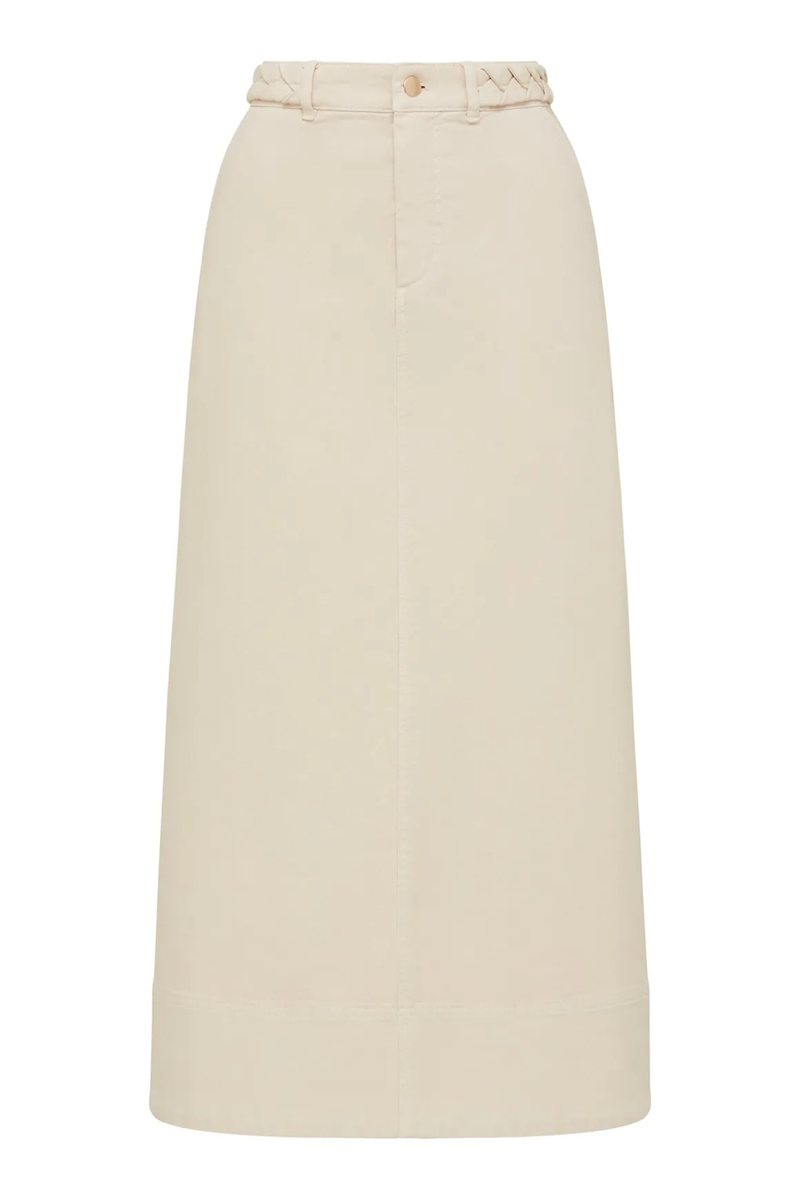 Samba Drill Skirt - Ecru