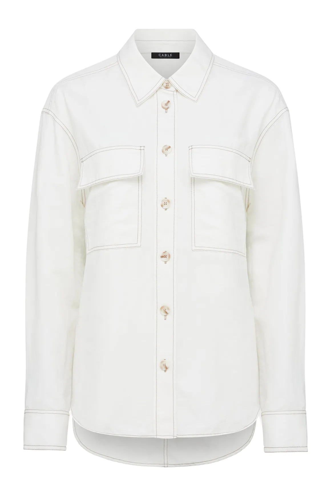 Skye Shirt - Ecru
