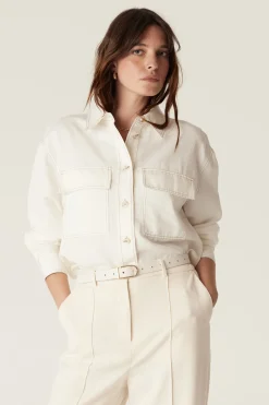 Skye Shirt - Ecru