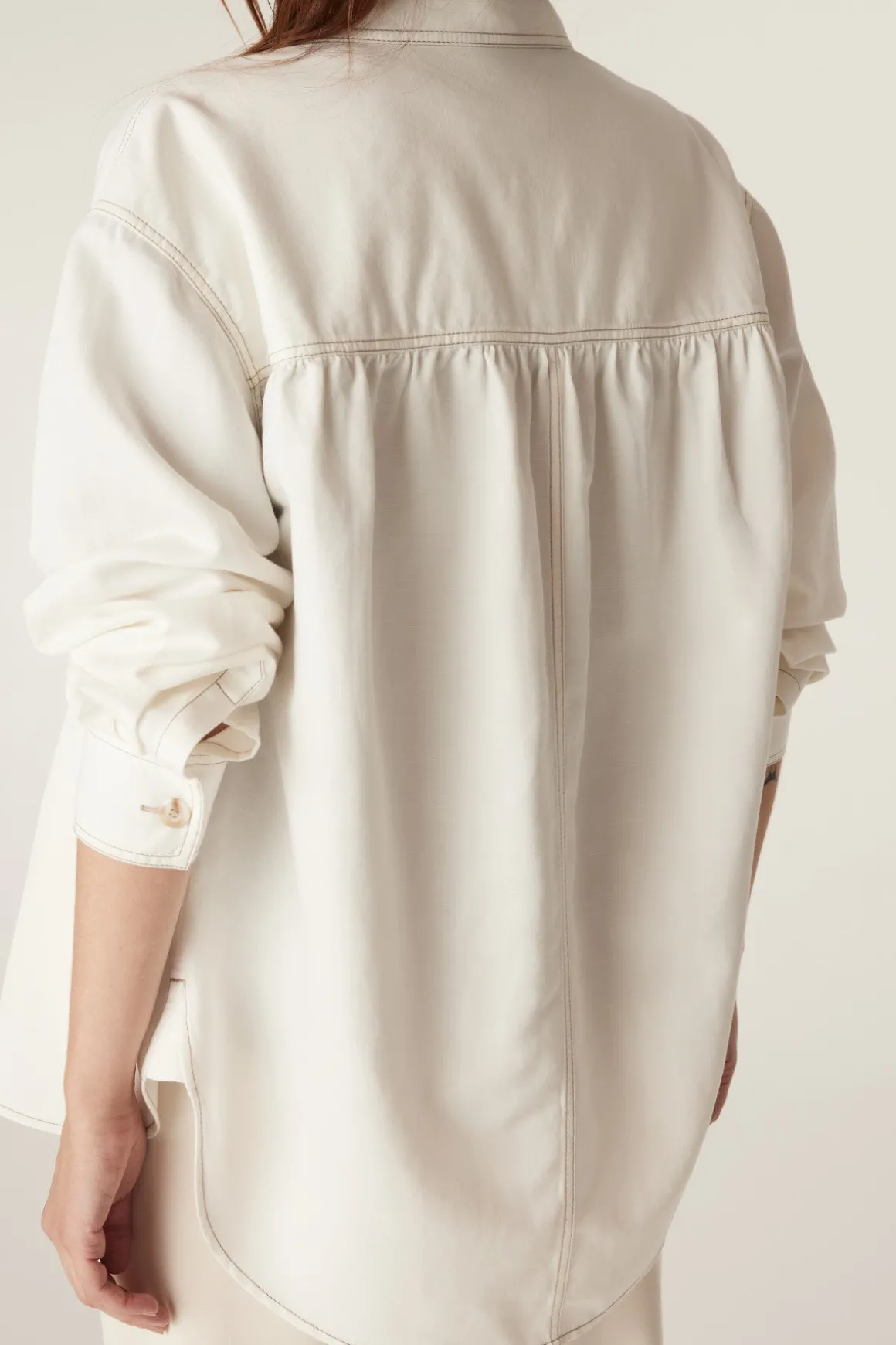 Skye Shirt - Ecru