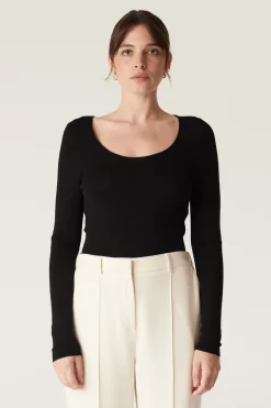 Superfine Merino Scoop - Black