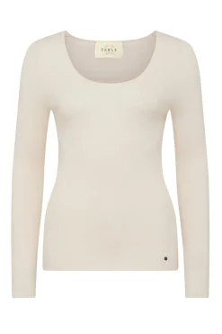 Superfine Merino Scoop - Ecru