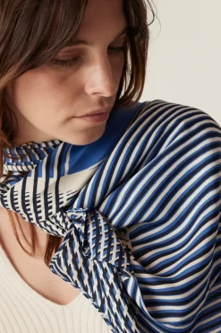 Swirl Scarf - Blue Swirl