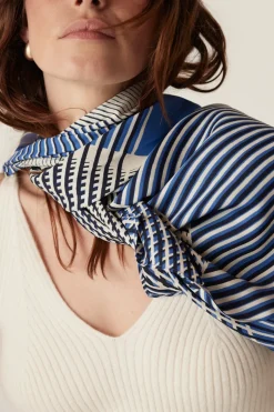 Swirl Scarf - Blue Swirl