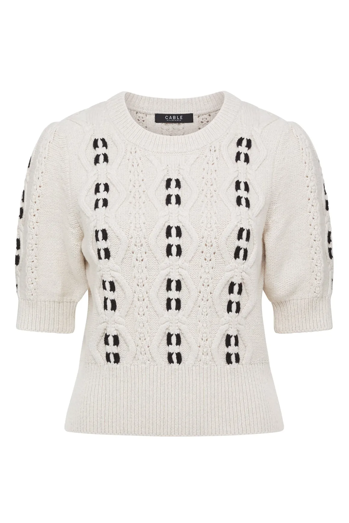 Tavi Knit Top - Oat