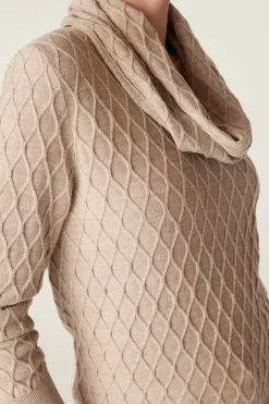 The Hampden Merino Snood - Pebble