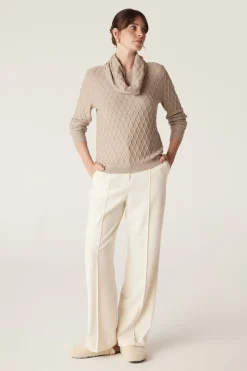 The Hampden Merino Snood - Pebble