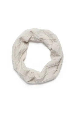 The Hampden Merino Snood - Antique White