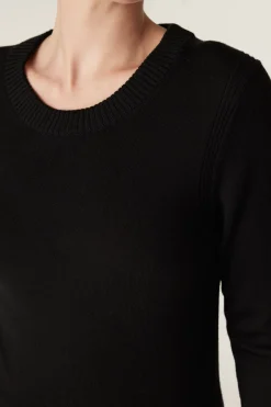 The Midlands Merino Jumper - Black