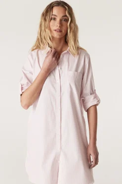 Tomboy Shirt - Pink Stripe