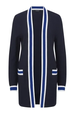 Tribeca Merino Cardigan - Midnight Navy