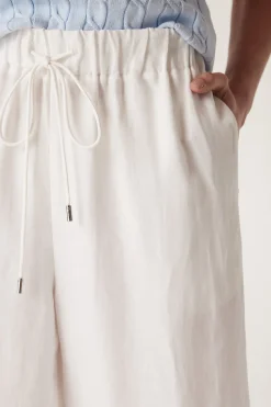 Tyler Relaxed Pant - White