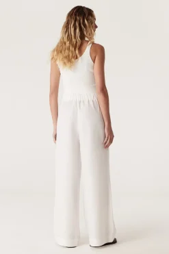Tyler Relaxed Pant - White