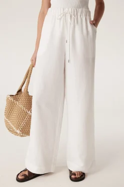 Tyler Relaxed Pant - White
