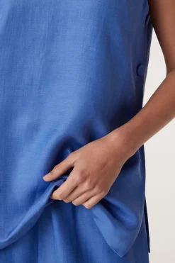 Tyler Top - Cornflower Blue
