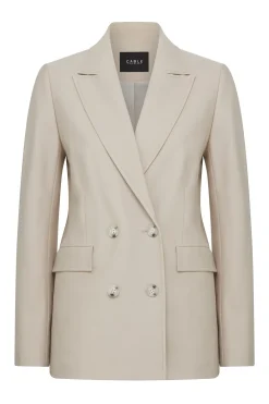 Yoko Ponti Blazer - Stone
