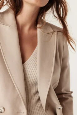 Yoko Ponti Blazer - Stone