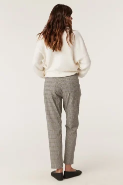 Zoe Check Jogger - Green Check